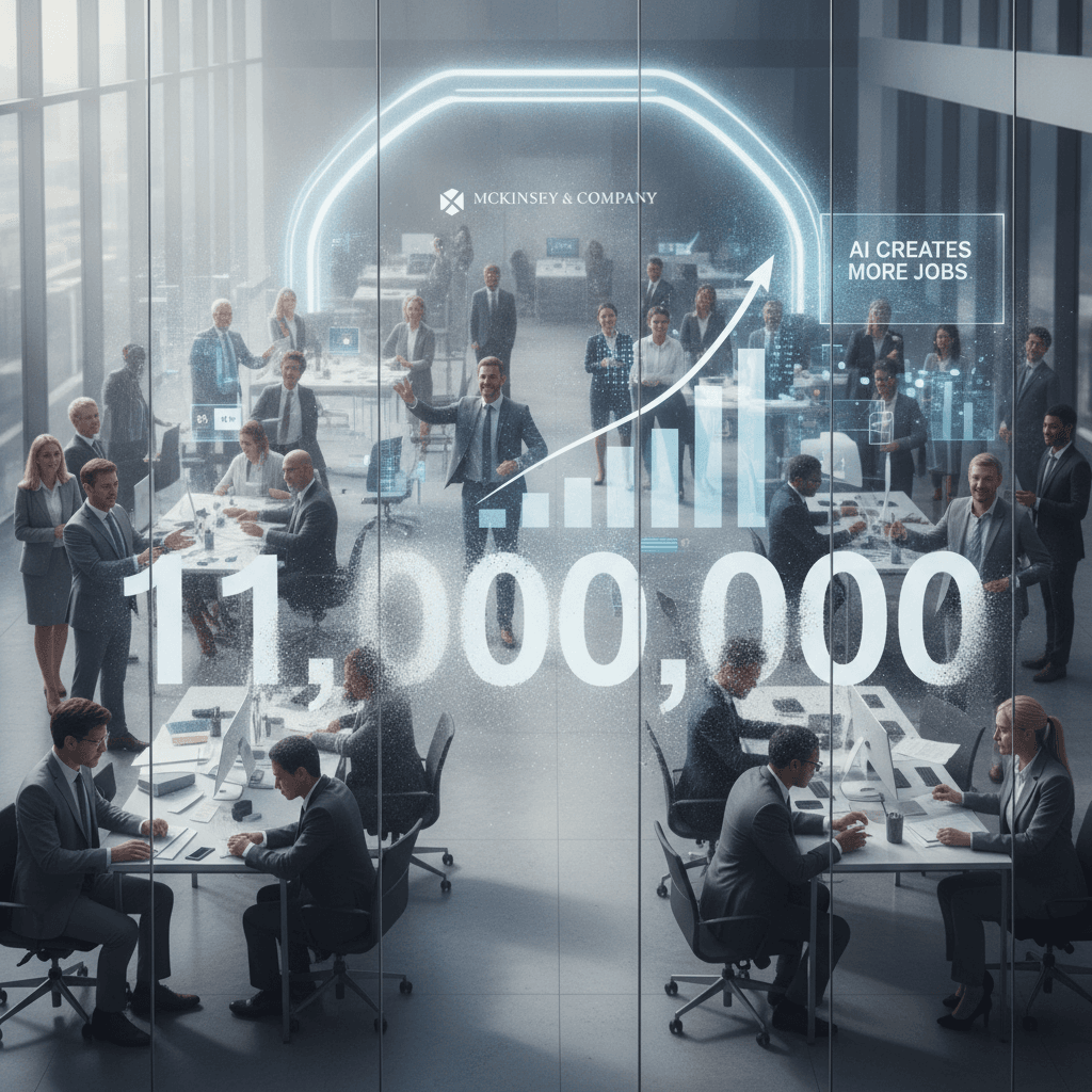 McKinsey: AI will create more jobs than it kills — after destroying 11 million