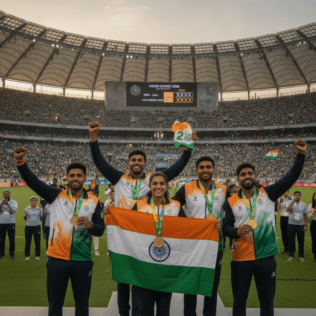 Late surge, gold rush: India’s Asian Games 2026 journey ends on a high with historic firsts and second-best medal haul