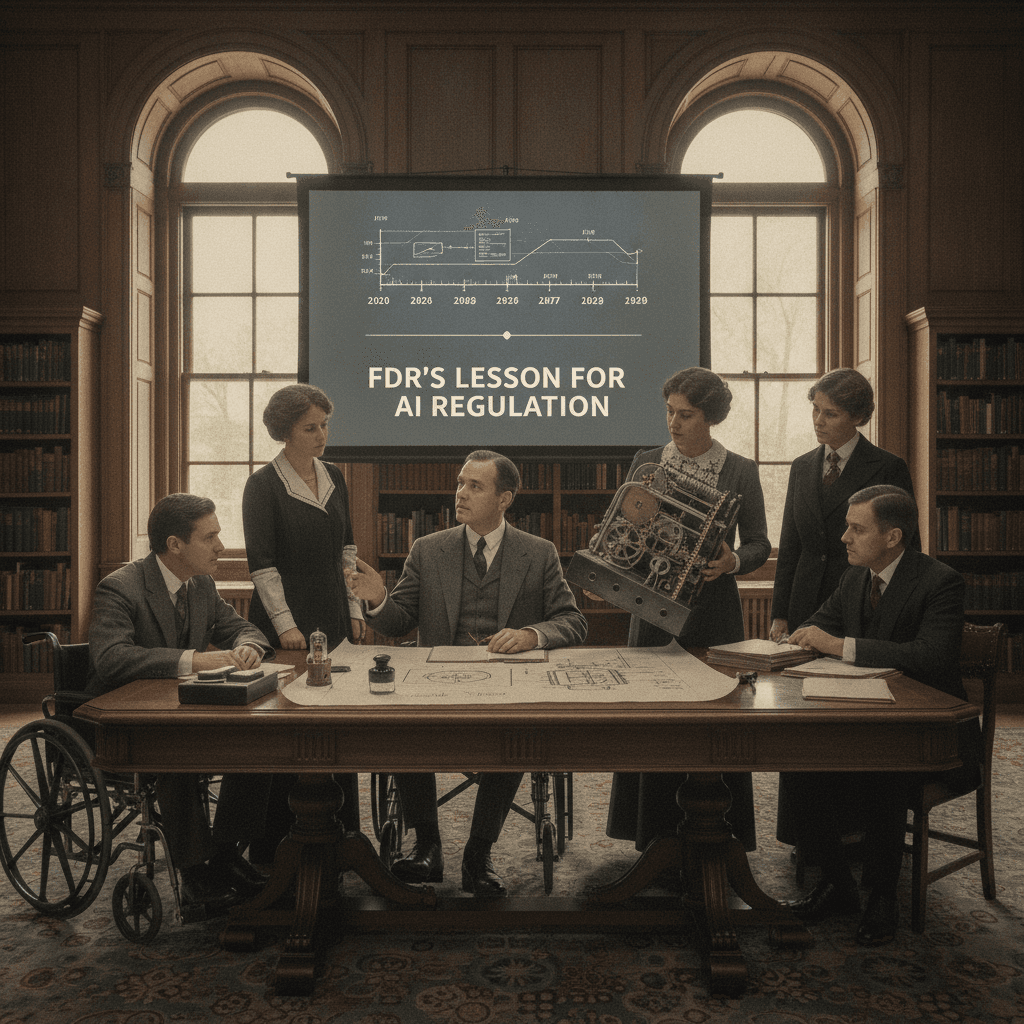 FDR’s lesson for AI regulation