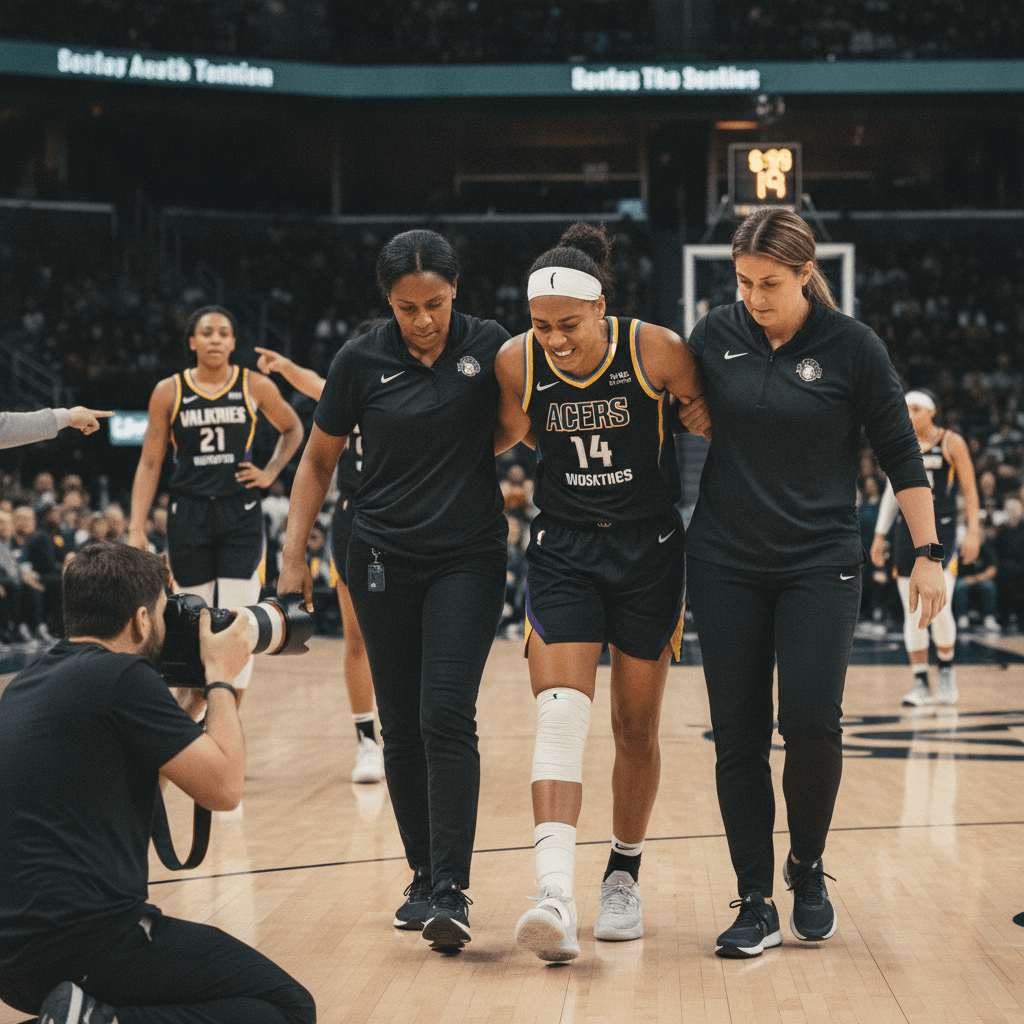 What happened to Jewell Loyd vs Valkyries? Is Aces star injured? Latest update