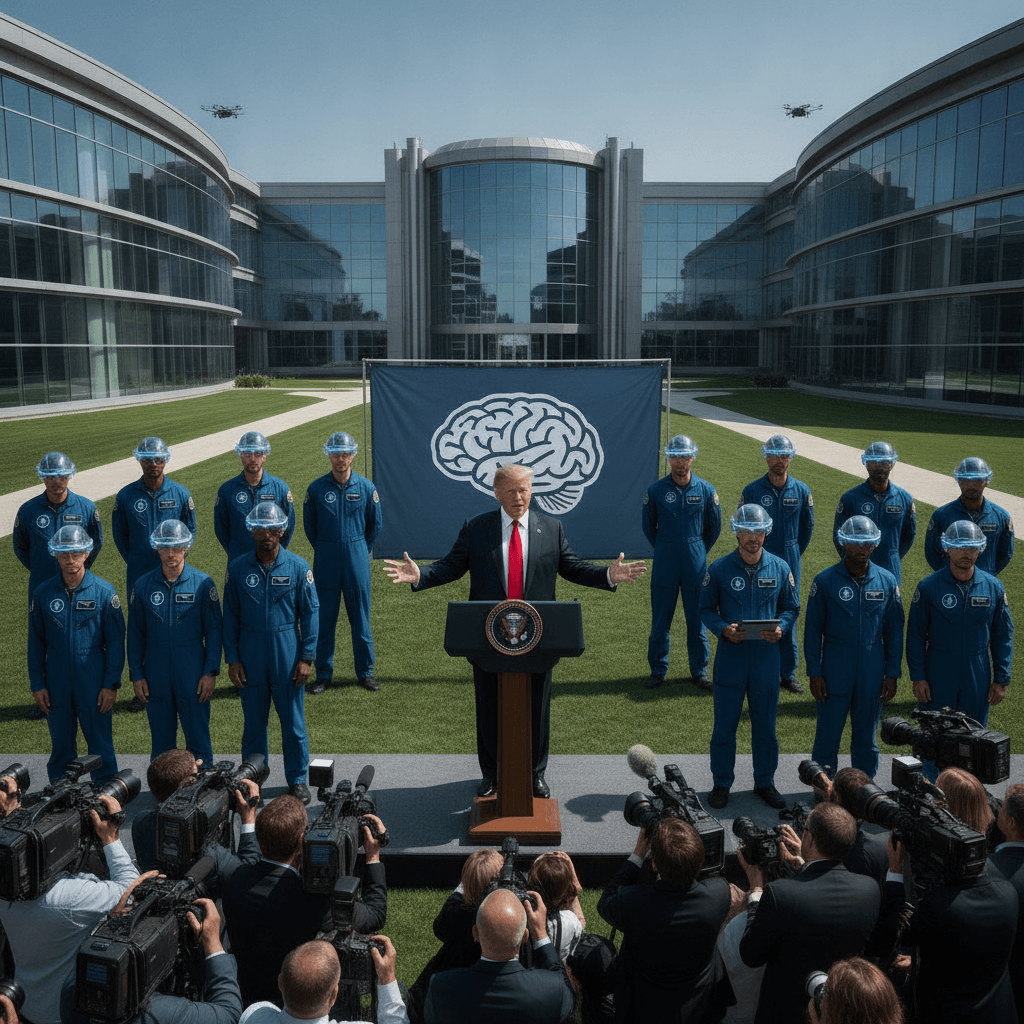 Trump unveils his new Super Intelligence Force