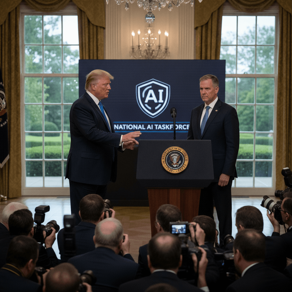 Trump chooses top spy boss to run new AI taskforce