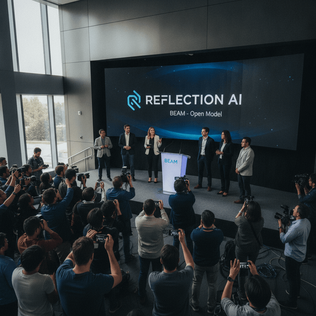 Nvidia-backed Reflection AI unveils its first open model, Beam. Could it be America’s best chance to compete with China?