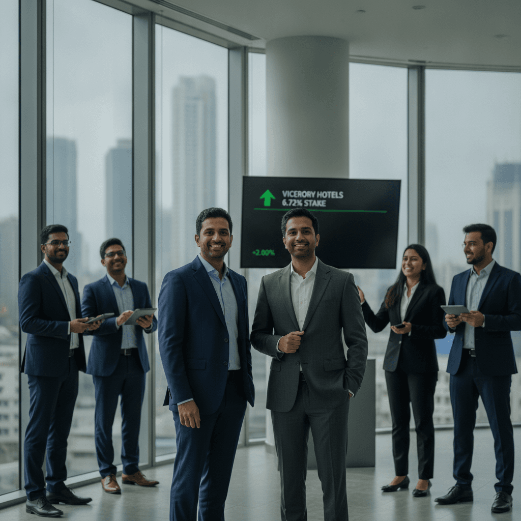 Viceroy Hotels shares rise 2% as Zerodha founders Nithin, Nikhil Kamath pick 6.72% stake 