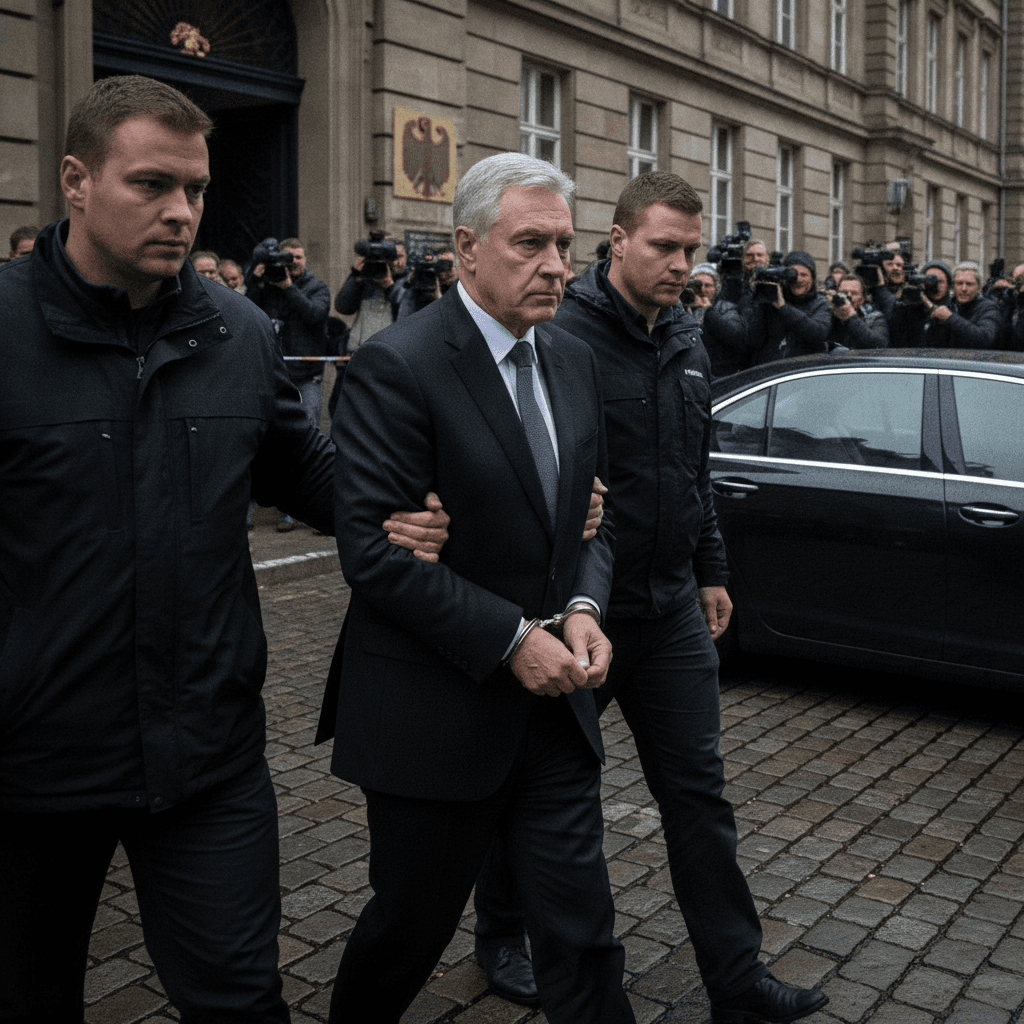 Former German spy chief arrested for espionage and treason