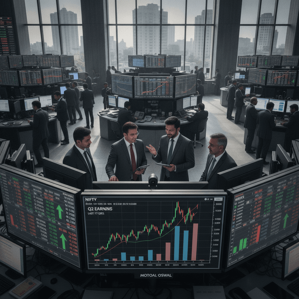 Nifty earnings seen rising 27%, strongest growth in 17 quarters in Q2: Motilal Oswal 