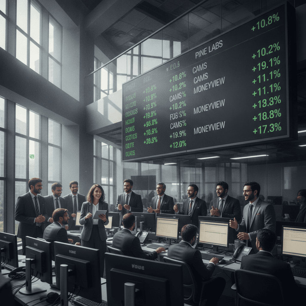 Pine Labs, CAMS, Moneyview, other fintech stocks rally up to 11% after RBI MPC move. Here’s why 