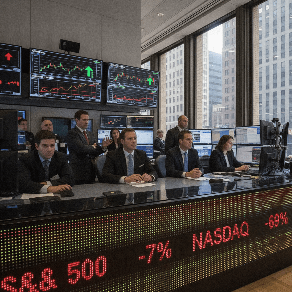 US stocks: S&P 500, Nasdaq retreat from records as oil and Treasury yields rebound 
