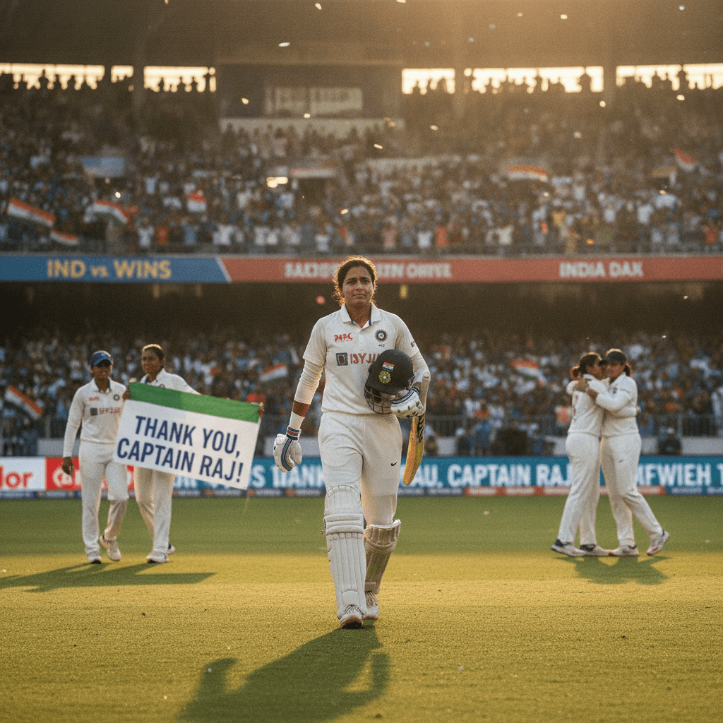 She made India fall in love with women's cricket - now her era as captain is over