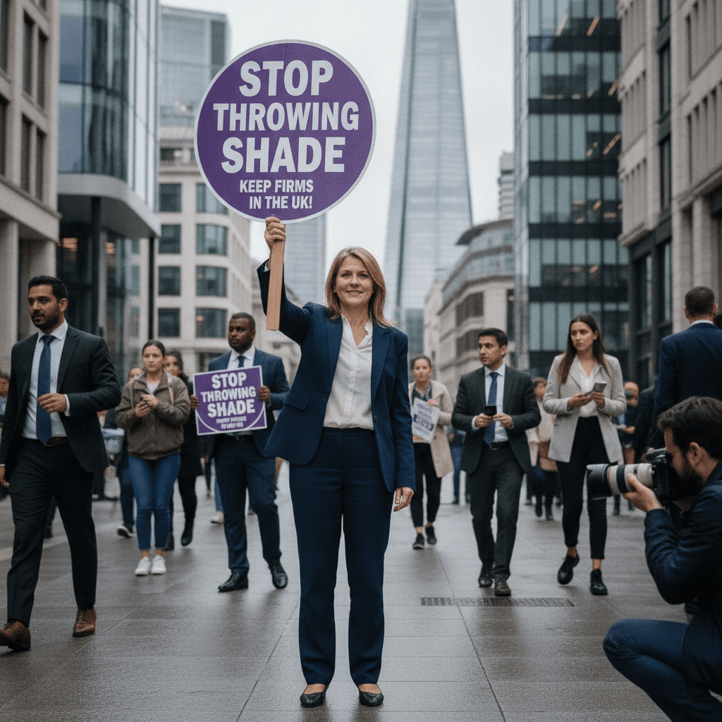 'Stop throwing shade' - the woman trying to stop firms leaving the UK