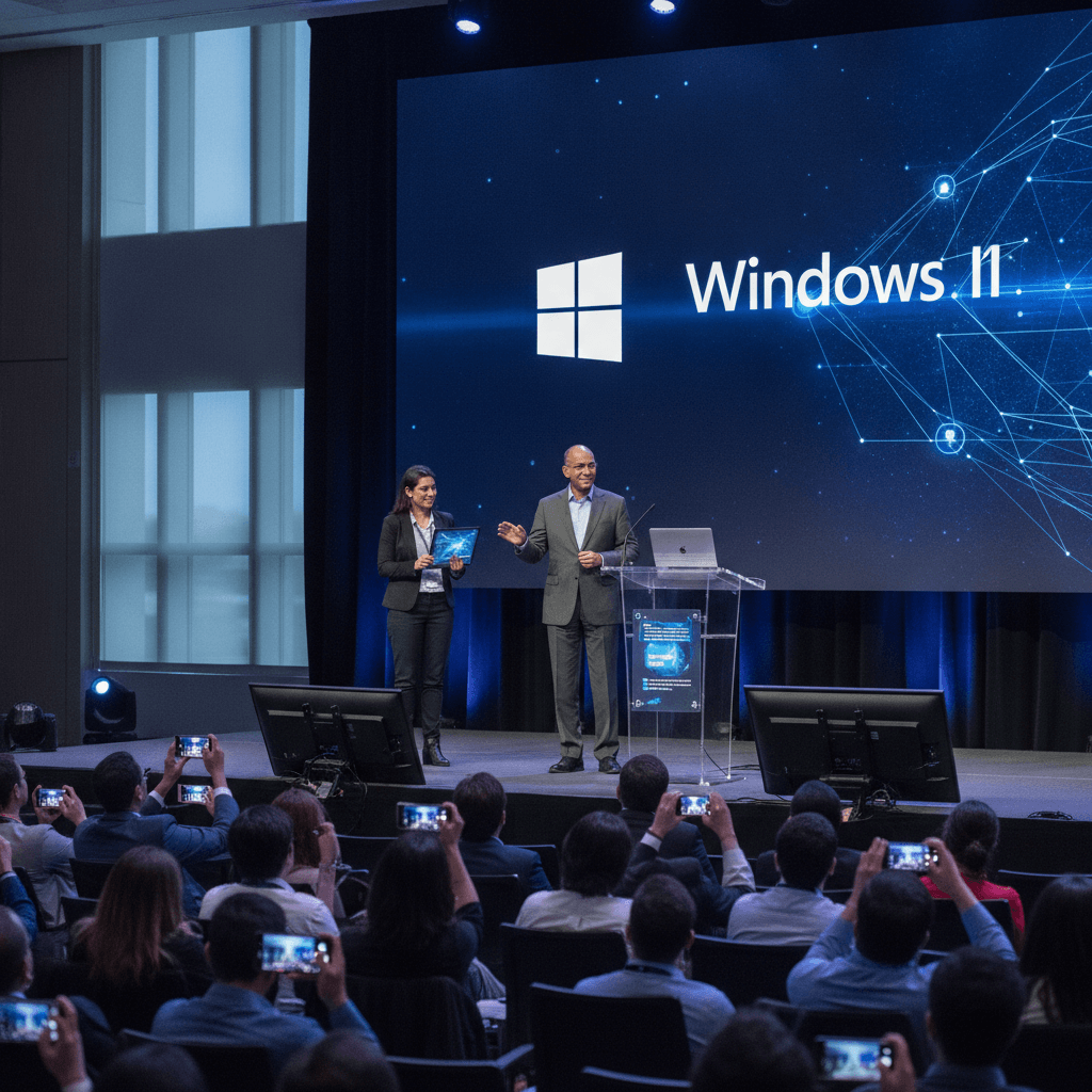 Microsoft shows off new Windows software, revamped for agentic AI