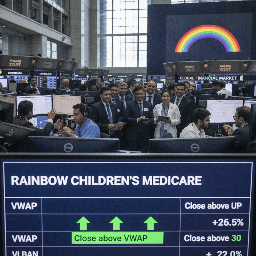 Rainbow Children's Medicare among 3 stocks that closed above VWAP 