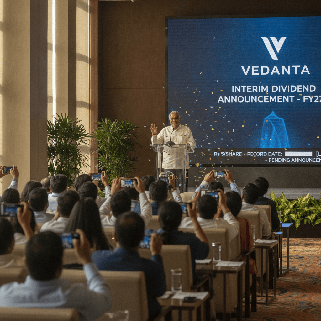 Vedanta dividend alert! Anil Agarwal-led firm announces Rs 5/share interim dividend for FY27. Check record date 