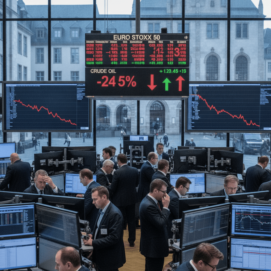 Global Market: European stocks slide as oil surge revives inflation concerns 