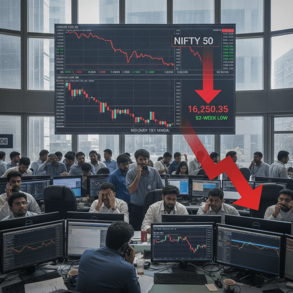 Nifty 50 hits fresh 52-week low! What technical charts indicate as selloff intensifies 