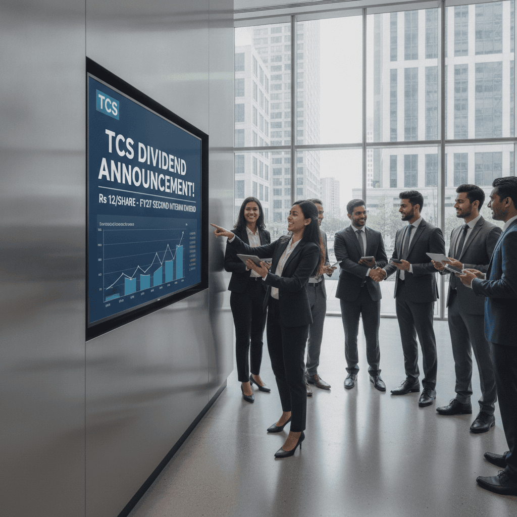 TCS dividend! IT giant declares second interim dividend of Rs 12 per share for FY27 