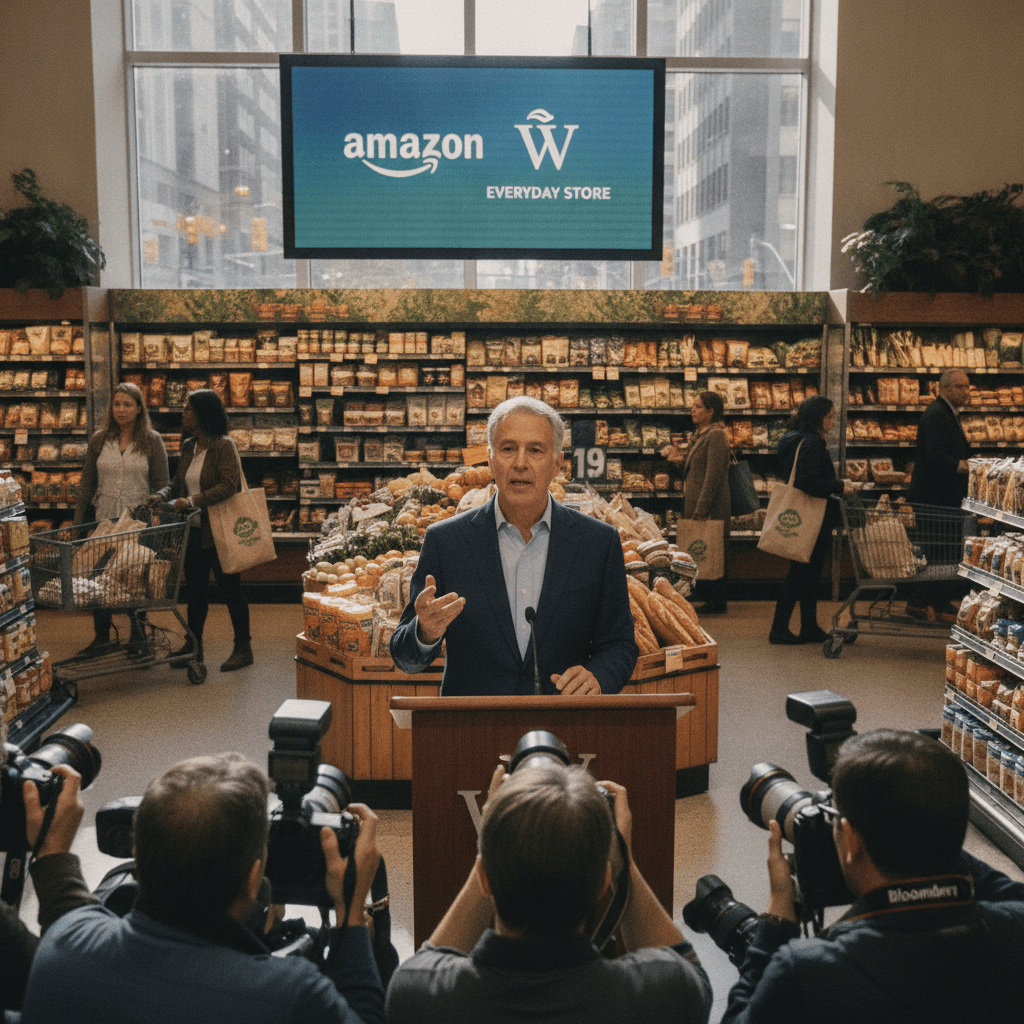 Whole Foods CEO says grocery will turn Amazon from the ‘everything store’ into the ‘everyday store’