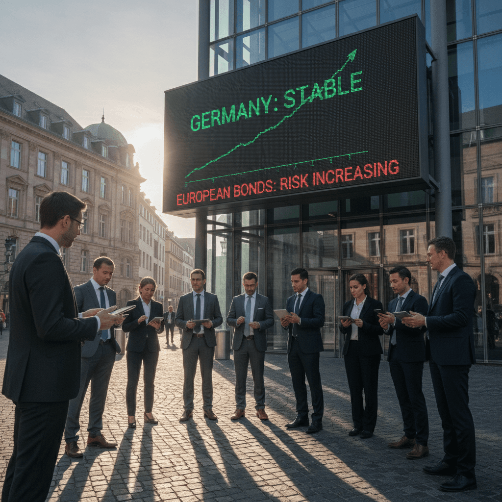 Germany regains safe haven status as European bond risks mount 