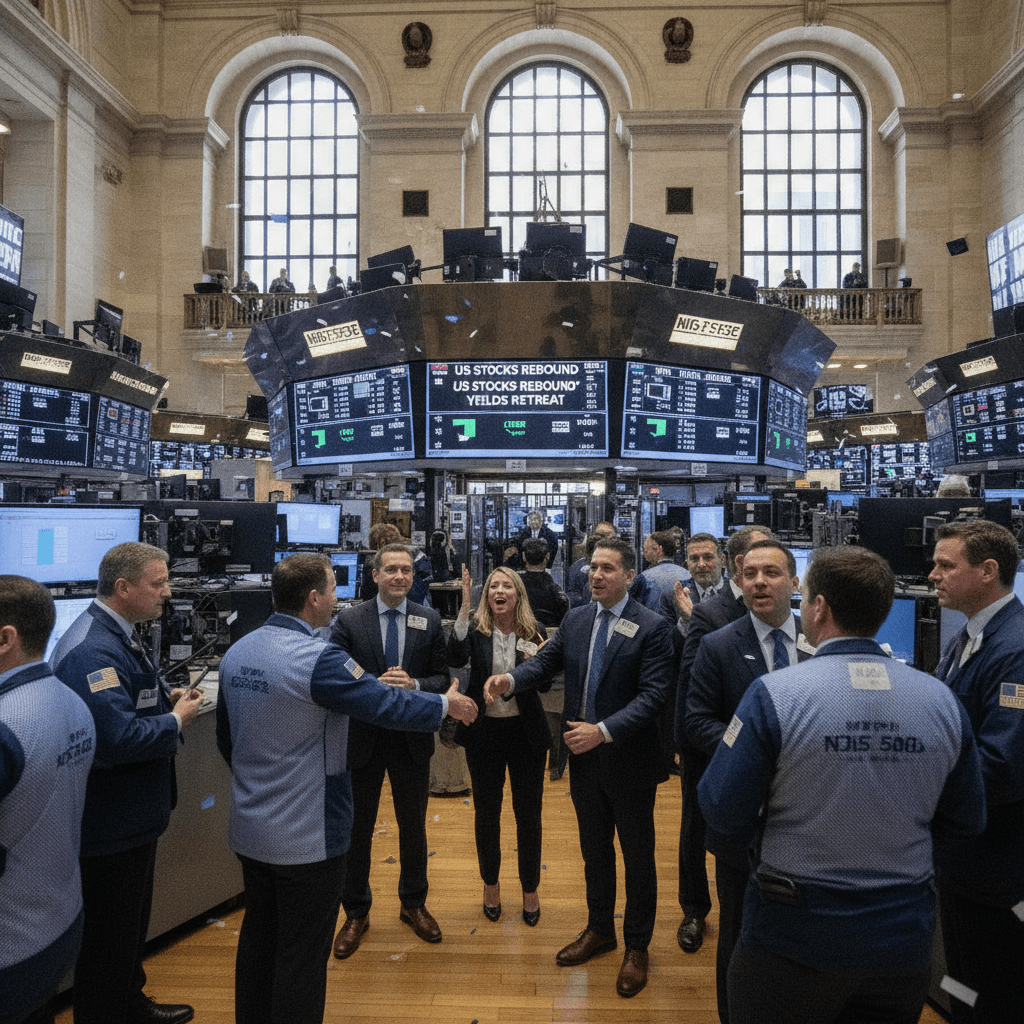 Dow Jones| Nasdaq | US Stock Market Today | Live: US stocks rebound to close higher as surging Treasury yields retreat