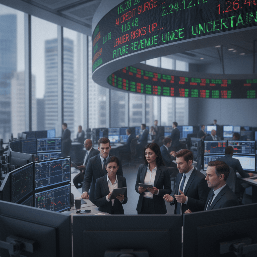US Market: AI credit surge tests lenders as future revenues remain uncertain