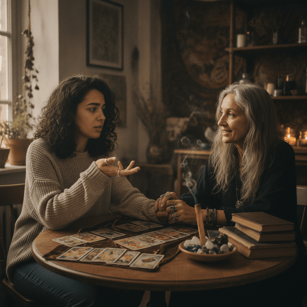 Gen Z can’t control the future, so they’re paying witches and tarot readers to make it feel more manageable