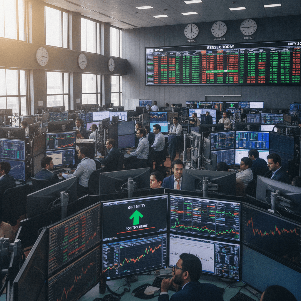 Sensex Today | Nifty 50 | Stock Market Live Updates: GIFT Nifty signals a positive start; Asian shares trade higher