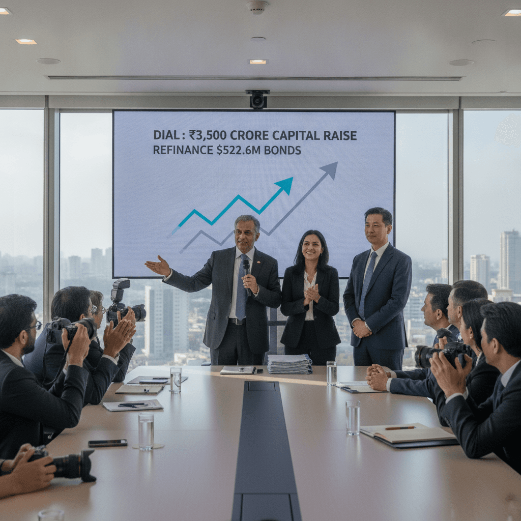 DIAL raises 3,500 crore to refinance $522.6 m dollar bonds