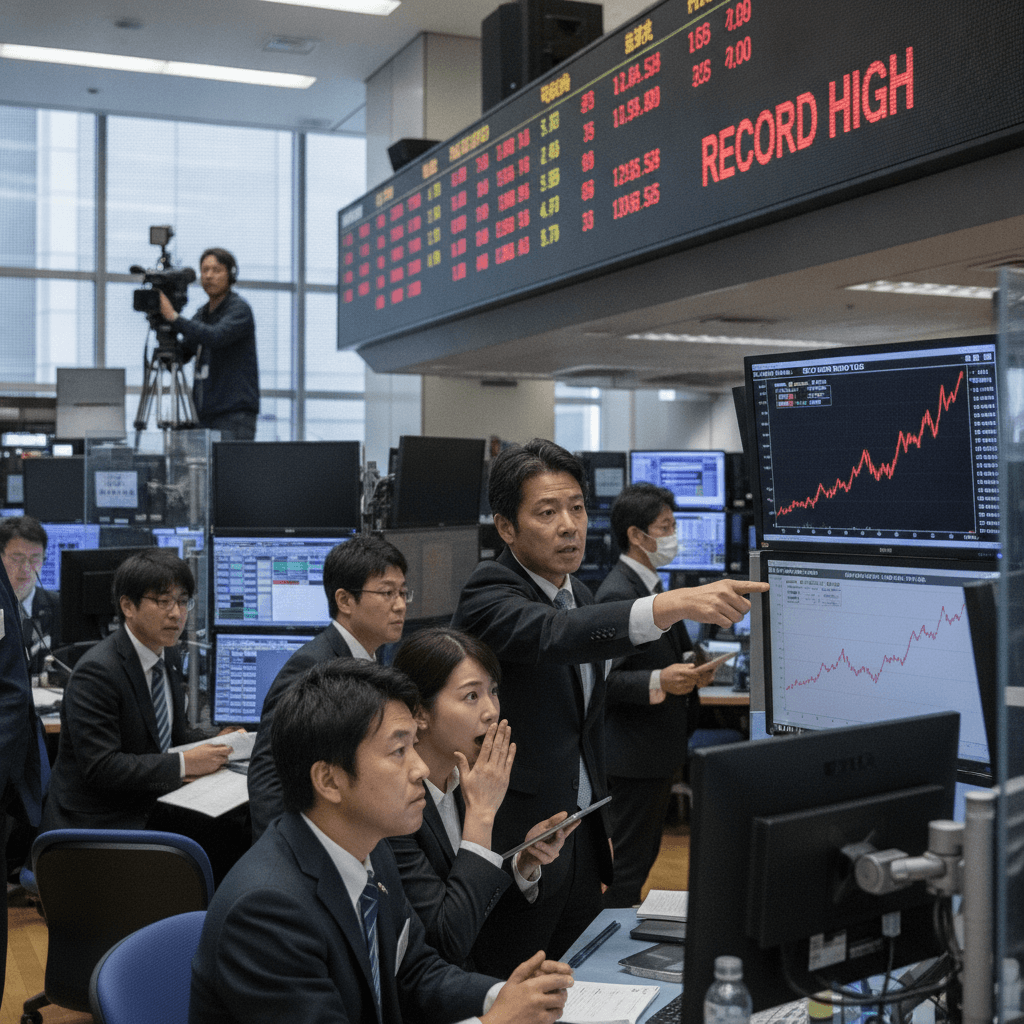 Japan's 30-year bond yields hit record high ahead of PM's remarks