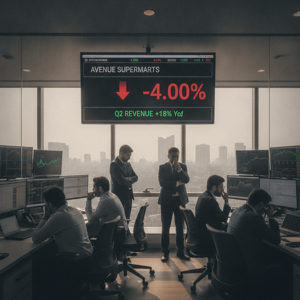 Avenue Supermarts shares fall 4% despite 18% YoY revenue growth in Q2 update