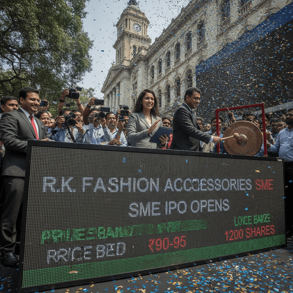R.K. Fashion Accessories SME IPO opens for subscription. Check price band, lot size and key details