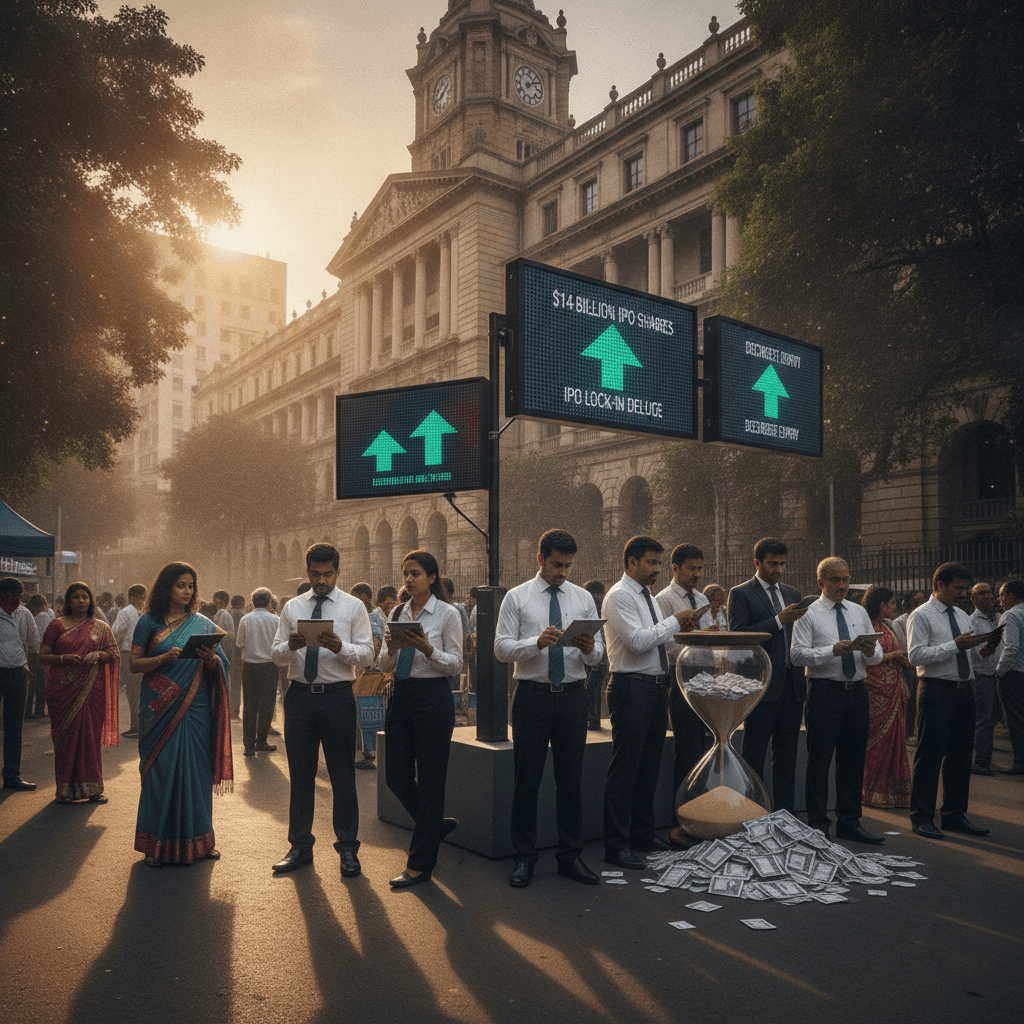 $14 billion worth of IPO shares set for lock-in expiry to hit Dalal Street by December
