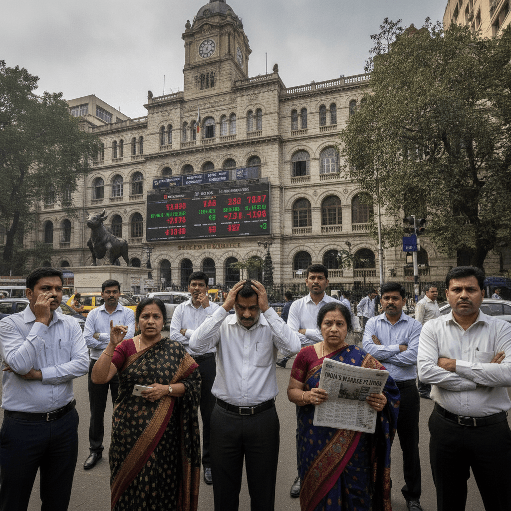Five reasons India's stock market is sinking even when its economy is growing