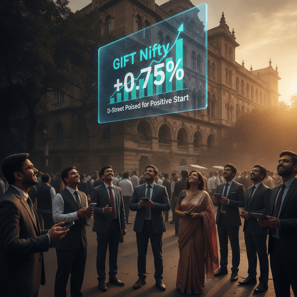 D-Street poised for positive start as GIFT Nifty signals gains
