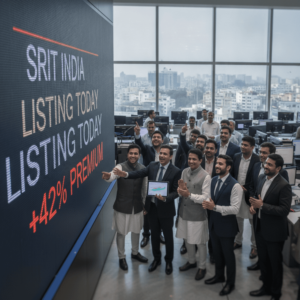SRIT India shares to list today; GMP signals 42% premium over issue price