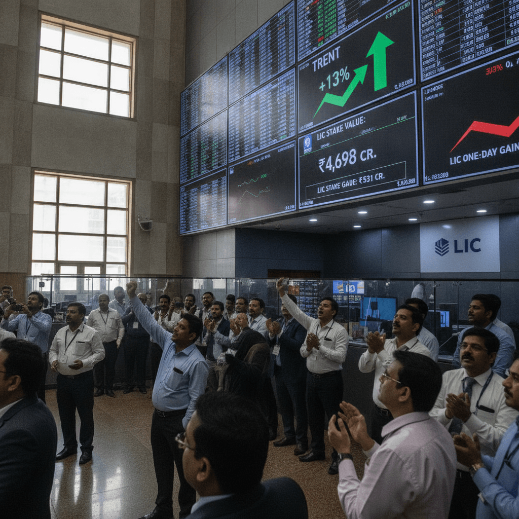 LIC mints Rs 531 crore in one day as Trent shares rally 13%; insurance behemoth’s stake value nears Rs 4,700 cr