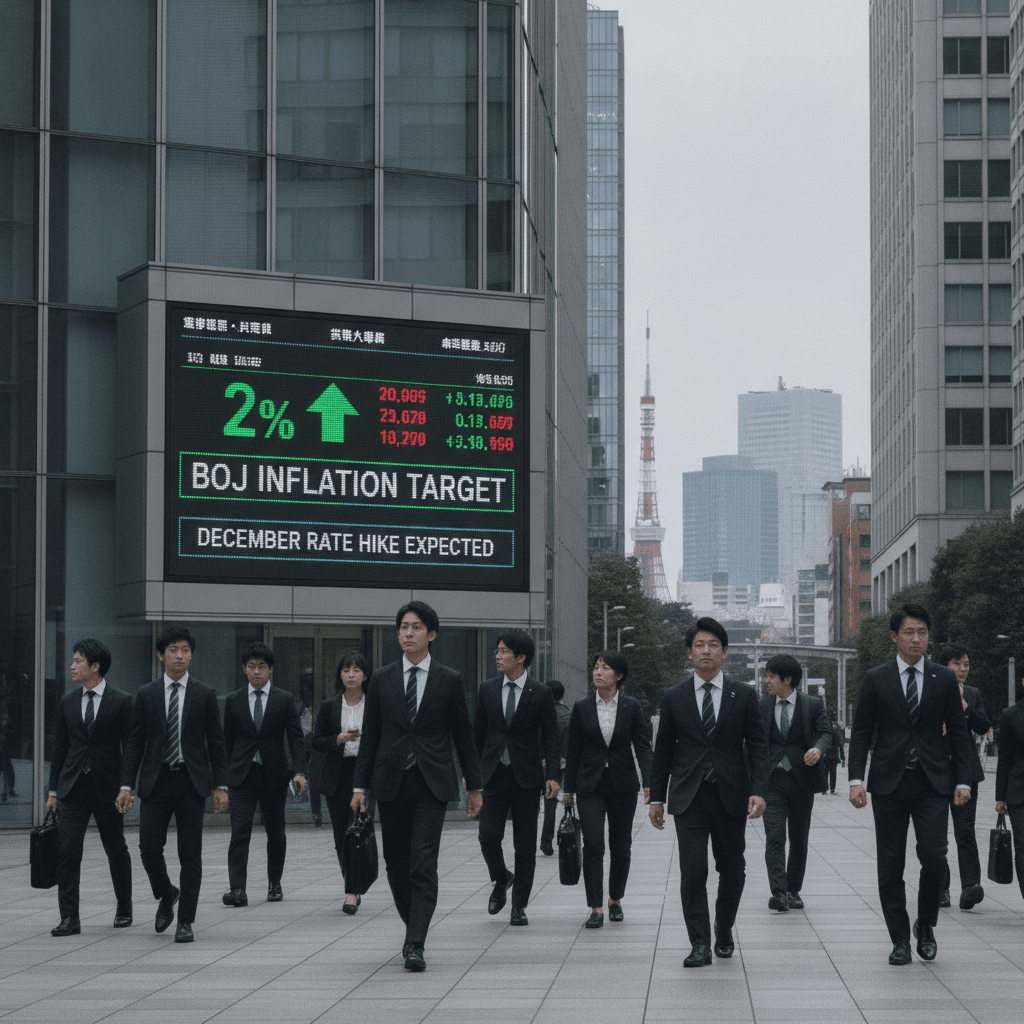 Global Market: BOJ seen nearing 2% inflation target as markets eye December rate hike