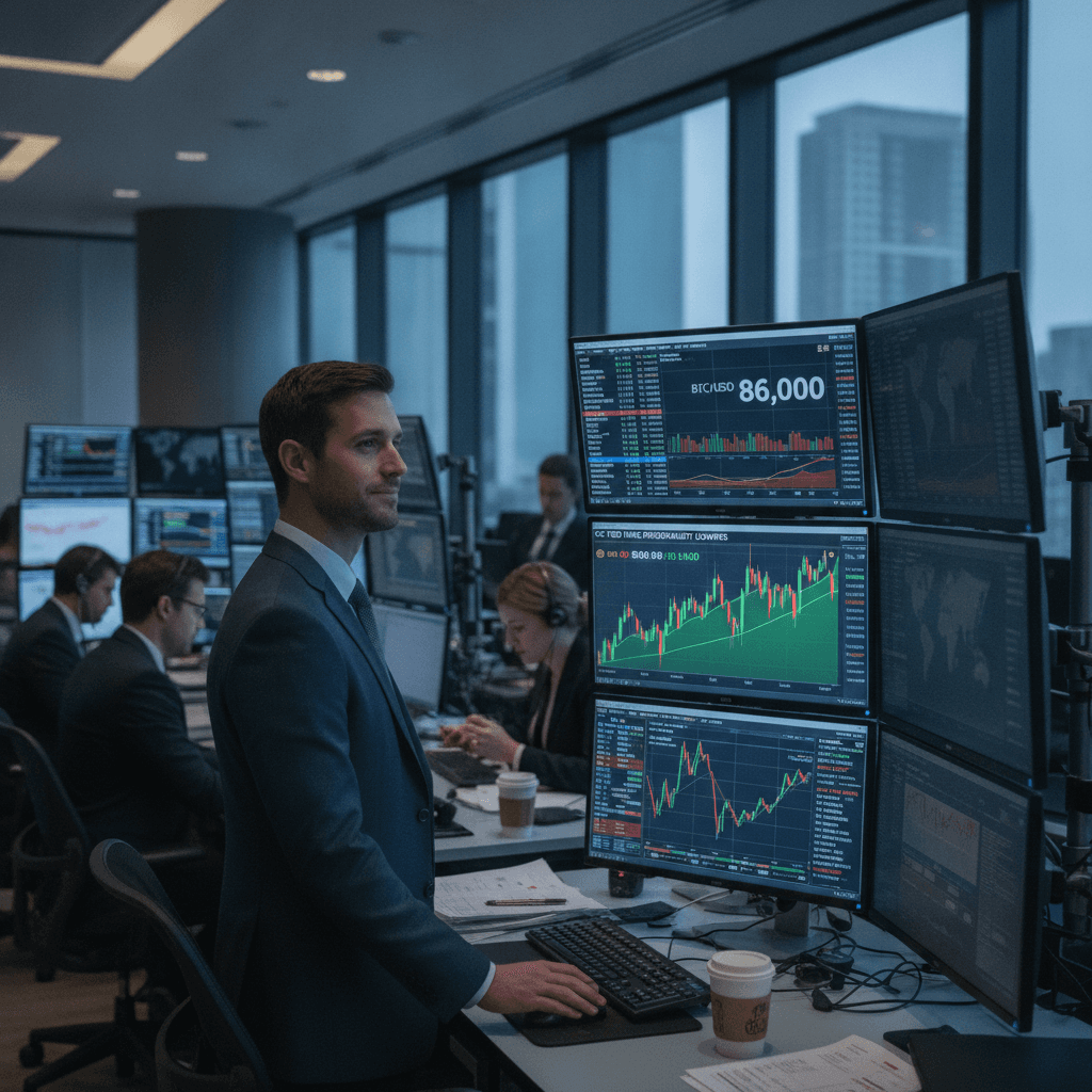 Bitcoin holds near $86,000 as weak US jobs data lowers October Fed rate hike expectations
