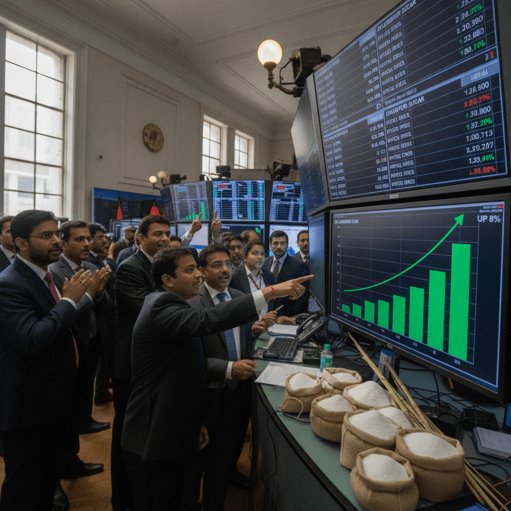 Sugar stocks Balrampur Chini, Dhampur Sugar, others rally up to 8%. What’s behind the uptick?