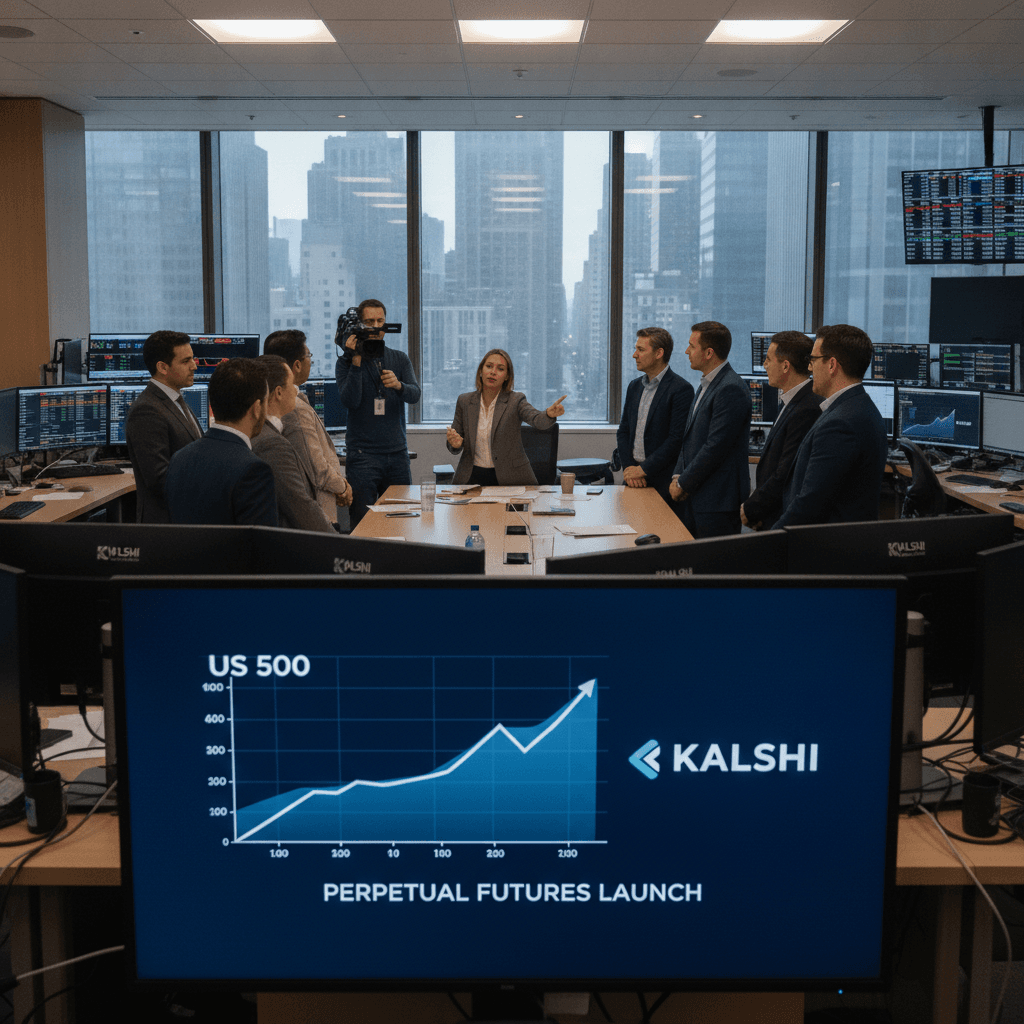 Kalshi launches perpetual futures tied to US 500 stock index