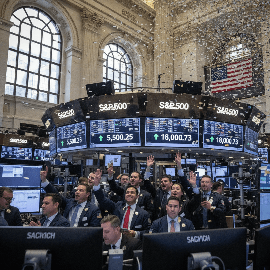 US stocks: S&P 500, Nasdaq reach record closing highs as focus pivots to earnings