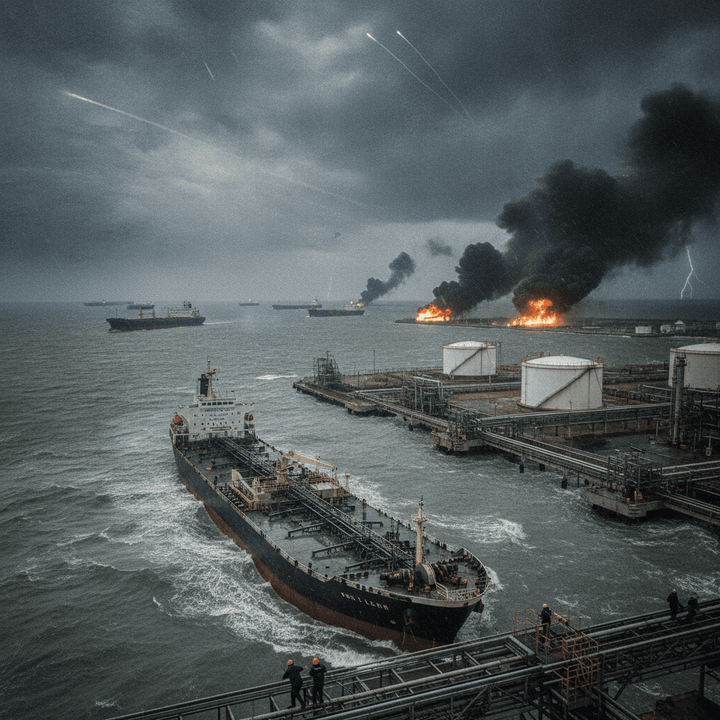 Oil prices rise as storms and air strikes threaten supply