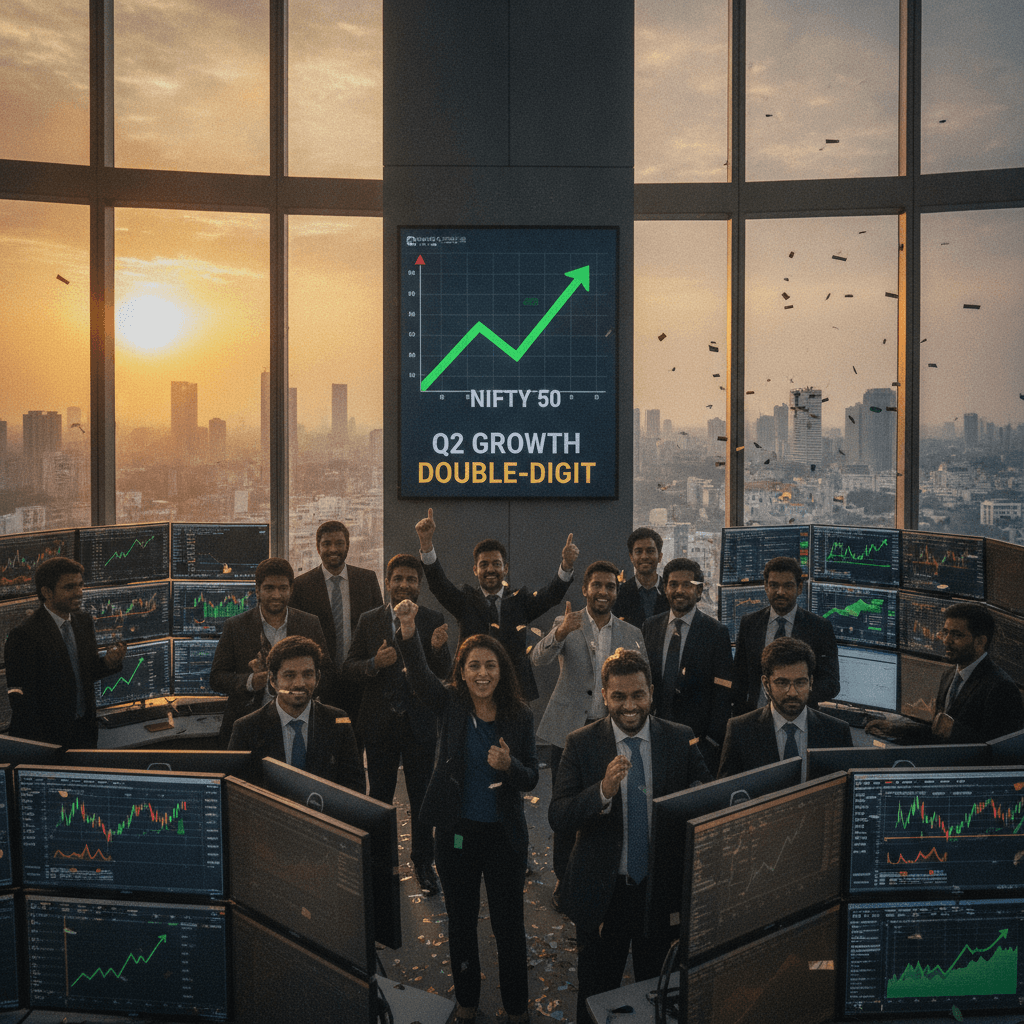Nifty 50 companies likely to log strong double-digit growth in Q2