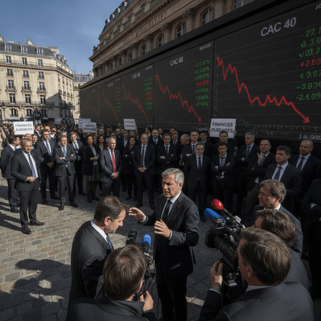 Global Market: France faces rising market pressure to rein in public finances